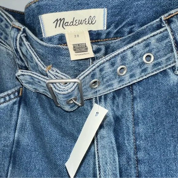 Madewell High Rise Tapered Seamed Jeans Size 28 - Picture 6 of 7